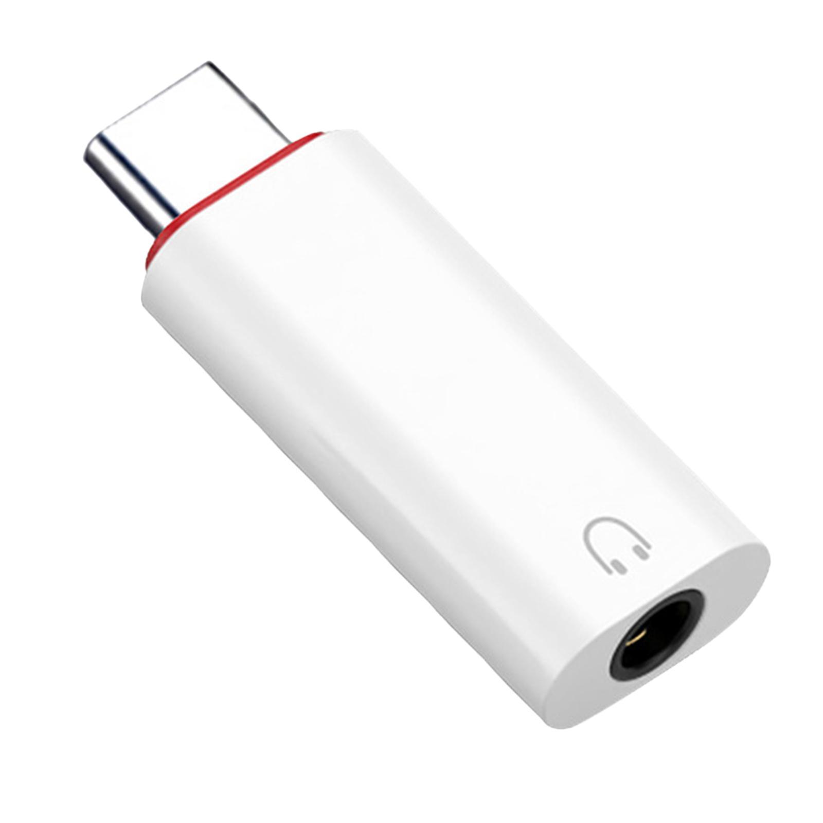 Type C to 3.5mm Audio Adapter Headphone Adapter for Smartphones Stereo