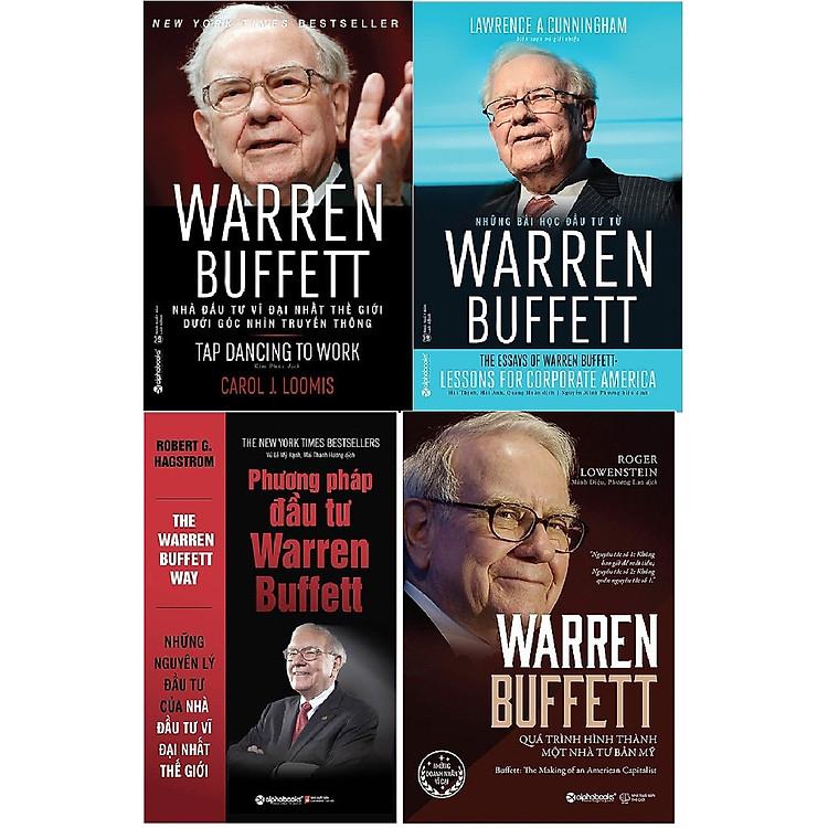 [ Thăng Long Books ] Bộ Sách 4 Cuốn Về Warren Buffett