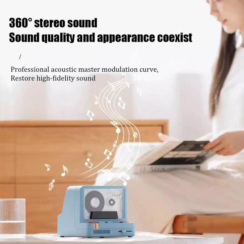 RGB Loa Nghe Nhạc Bluetooth Không Dây Mini Loa Di động Dễ Thương Loa Bluetooth
