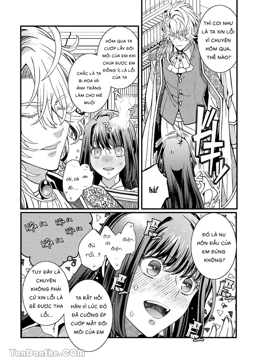 sau khi chuyển sinh thiên kim nhà bá tước muốn chạy khỏi hoàng tử chapter 9.2 9