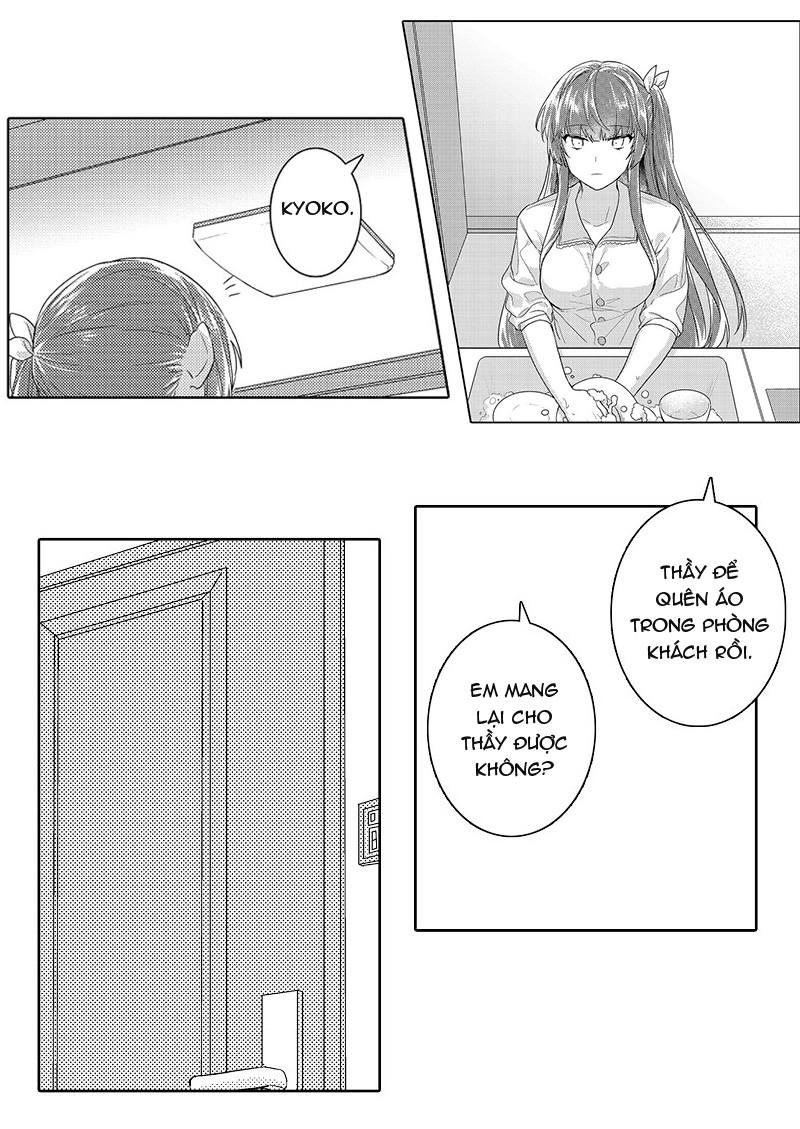 lớp học đặc biệt cùng sensei trên chuyến tàu (full) chapter 8.1 4