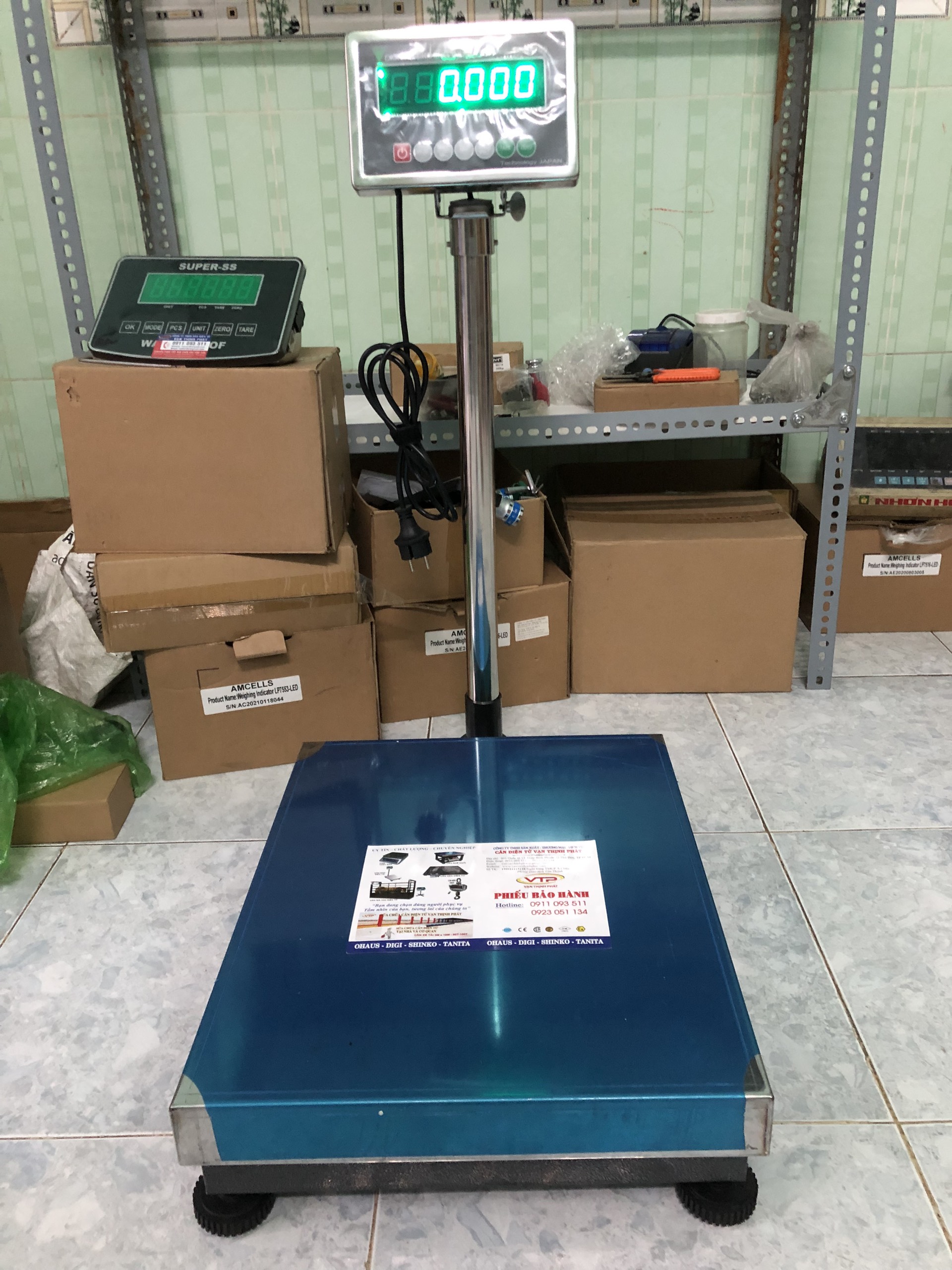 Cân Bàn Điện Tử DIGI DS-167SS 500 KG