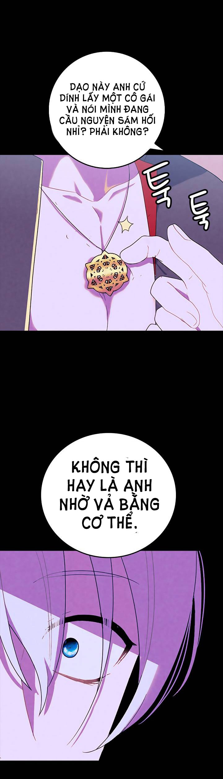 [bản 18+] trò chơi săn mồi của hoàng đế và thánh kỵ sĩ chapter 27.1 20