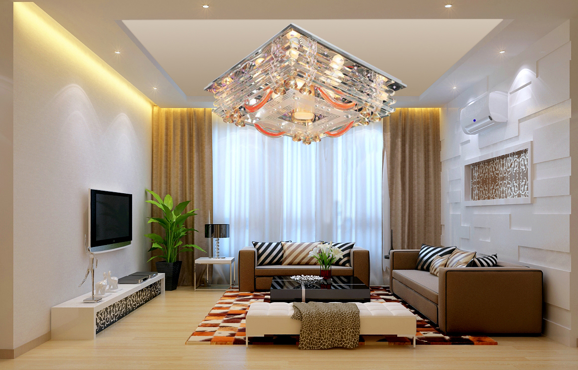Đèn mâm trang trí ốp trần đổi màu Netviet NC-7161