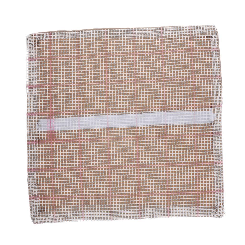 3Pcs Blank Rug Mat Yarn Cushion Embroidery Kits