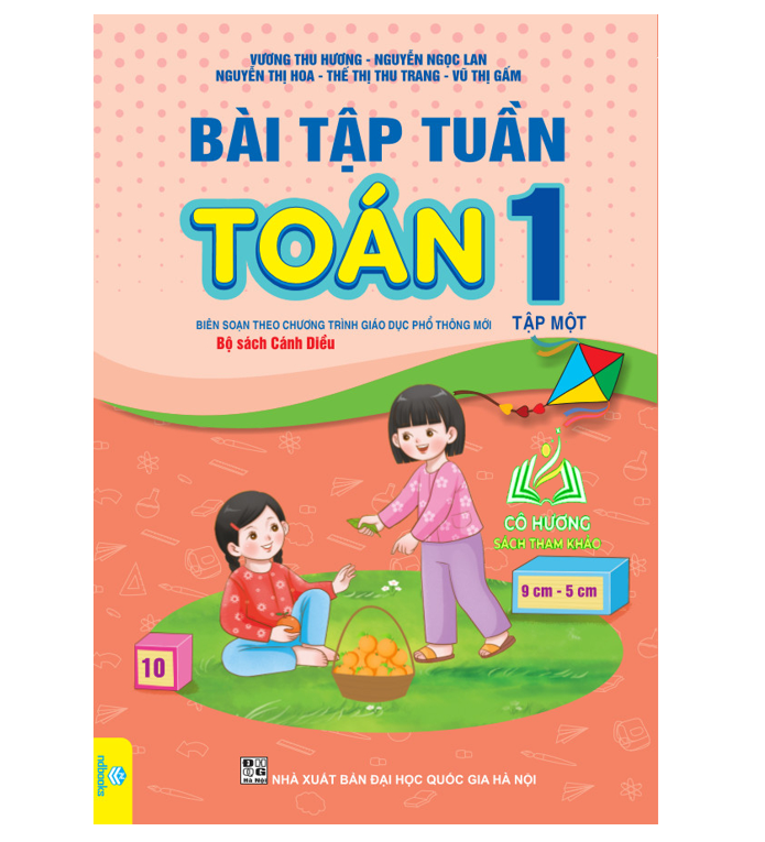 Sách - Combo 2 cuốn Bài Tập Tuần Toán 1 - Cánh Diều