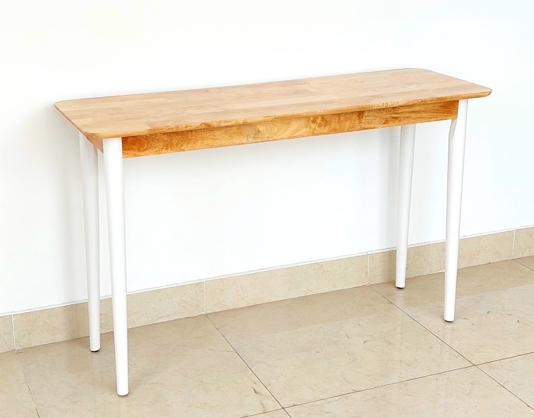 Bàn Làm Việc Gỗ, Bàn Ăn, Bàn Thư Giãn Ban Công 1m2 x 40cm Kiểu Dáng Hàn Quốc Trang Nhã Nhiều Màu - Gỗ Song Bản