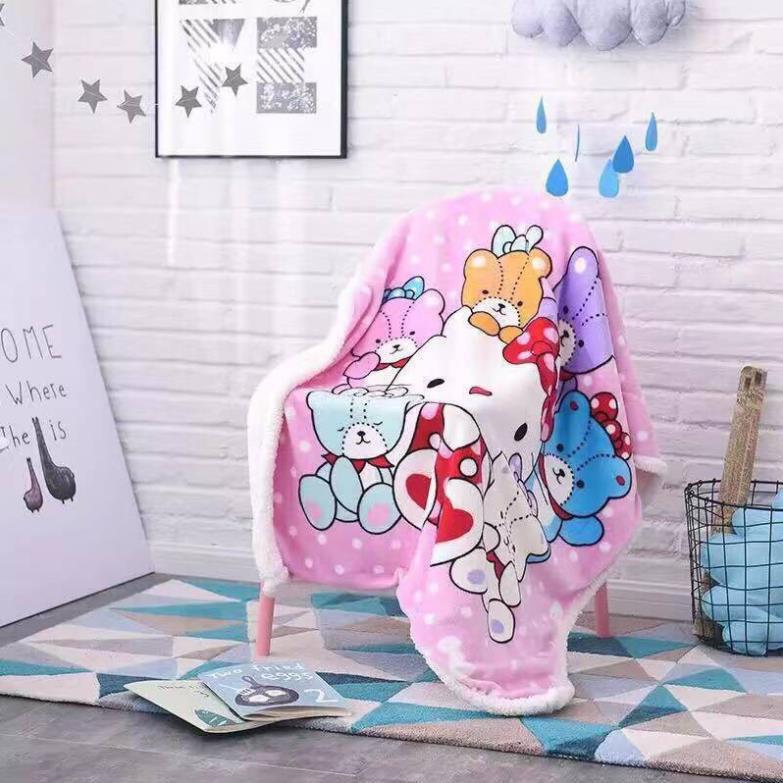 Chăn lông cừu cho bé loại lớn