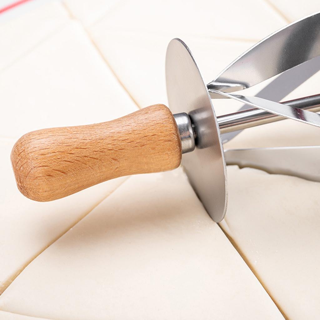 Cutter  Maker Roller Cake Bread Rolling Dough Cutter