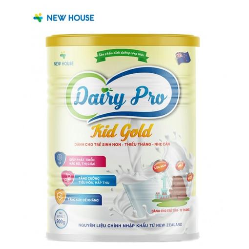 Sữa dinh dưỡng Dairy Pro Kid Gold 400-900g -Dành cho bé sinh non, thiếu tháng, nhẹ cân - Childs_day.