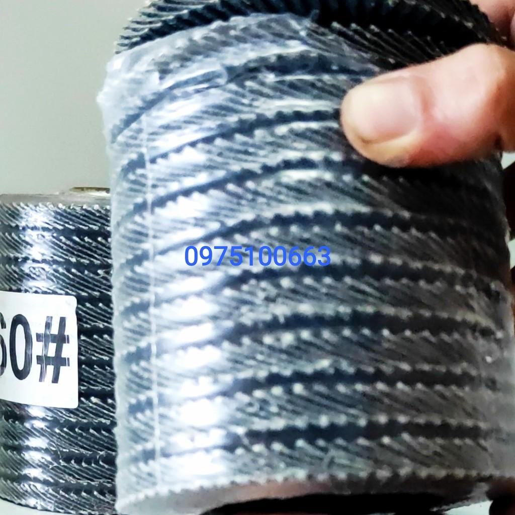 Nhám xếp xanh chuyên inox-nhám xếp-đá drap