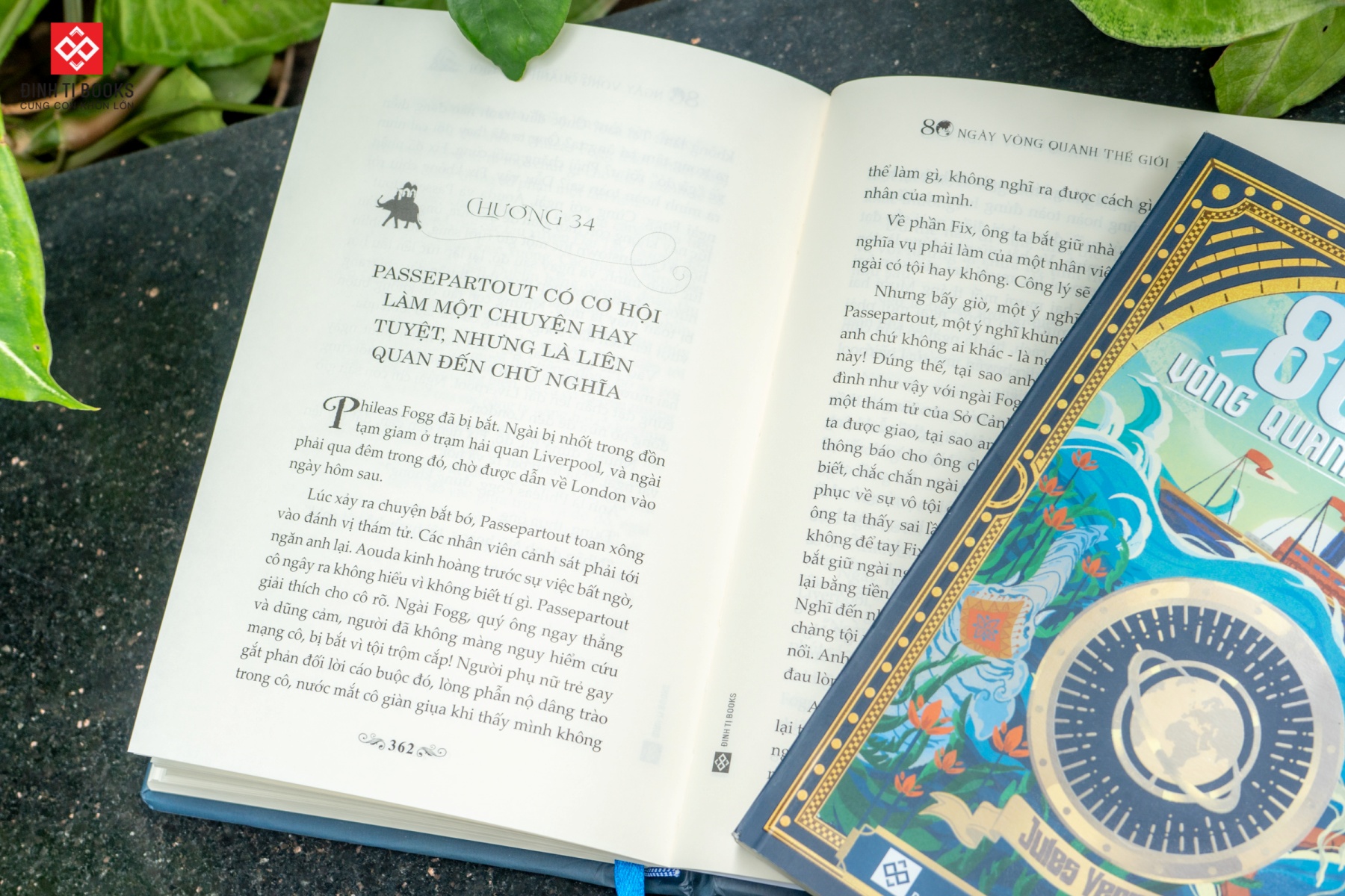Sách 80 Ngày Vòng Quanh Thế Giới – Đinh Tị Books