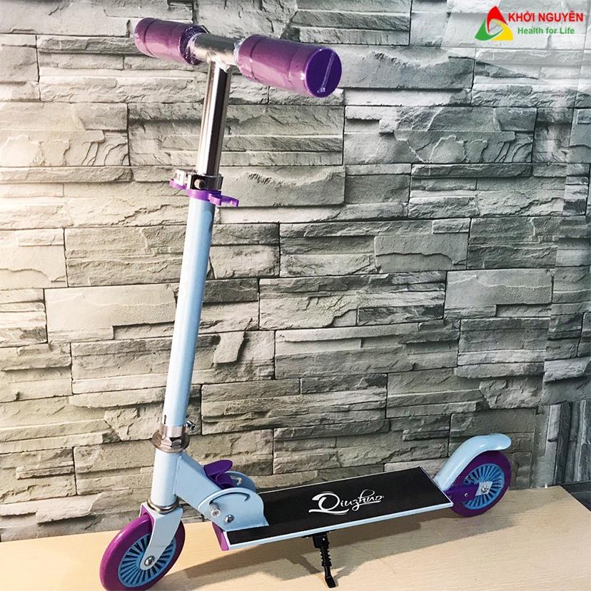 Combo 2 xe trượt scooter cao cấp có chân trống chịu tải đến 50kg
