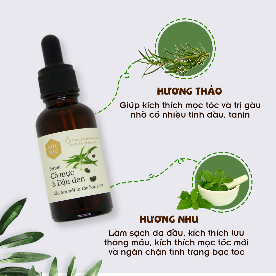 Serum Cỏ Mực Mộc Nhu 30ml