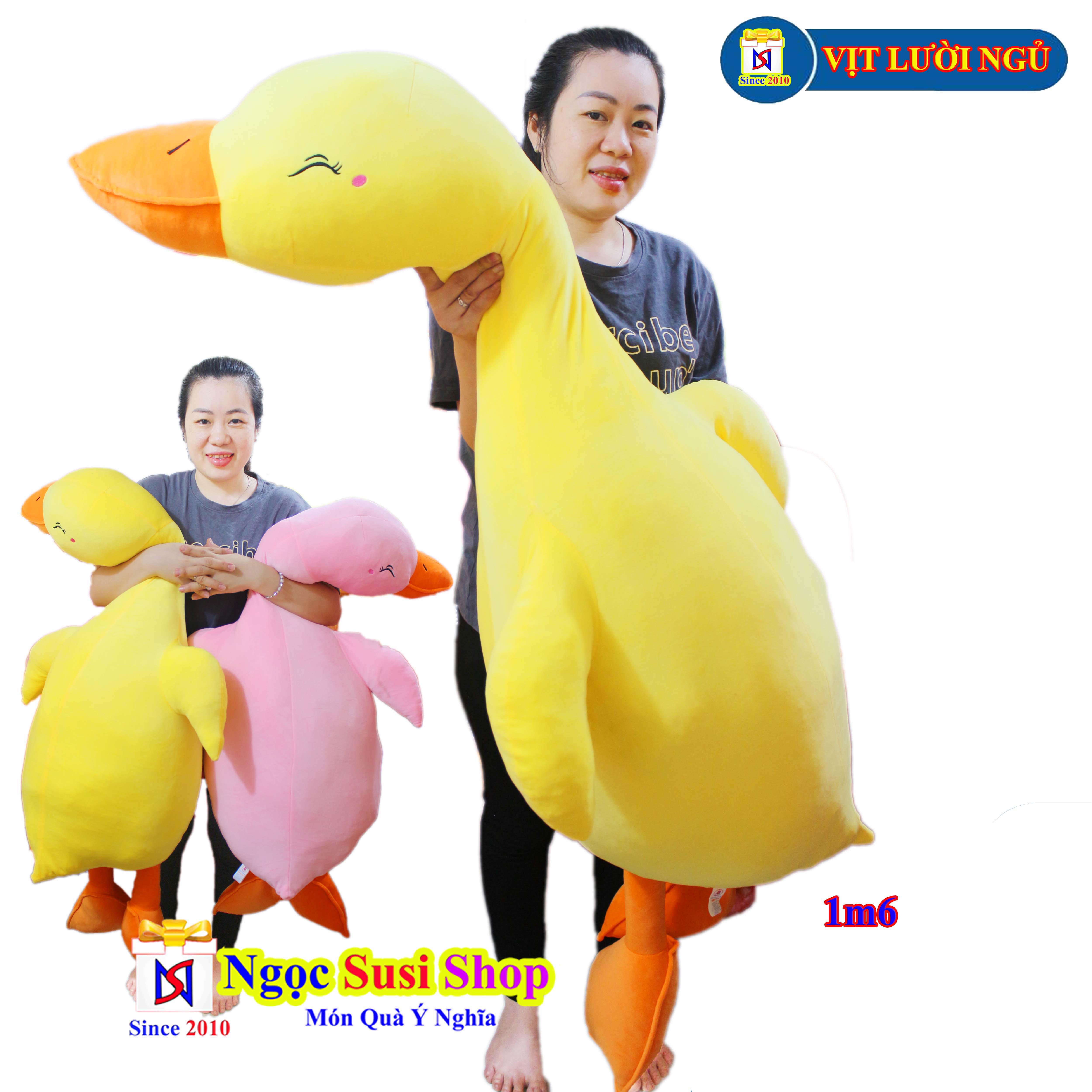 THÚ BÔNG VỊT TIKTOK LƯỜI NGỦ TRẦM CẢM KHỔNG LỒ