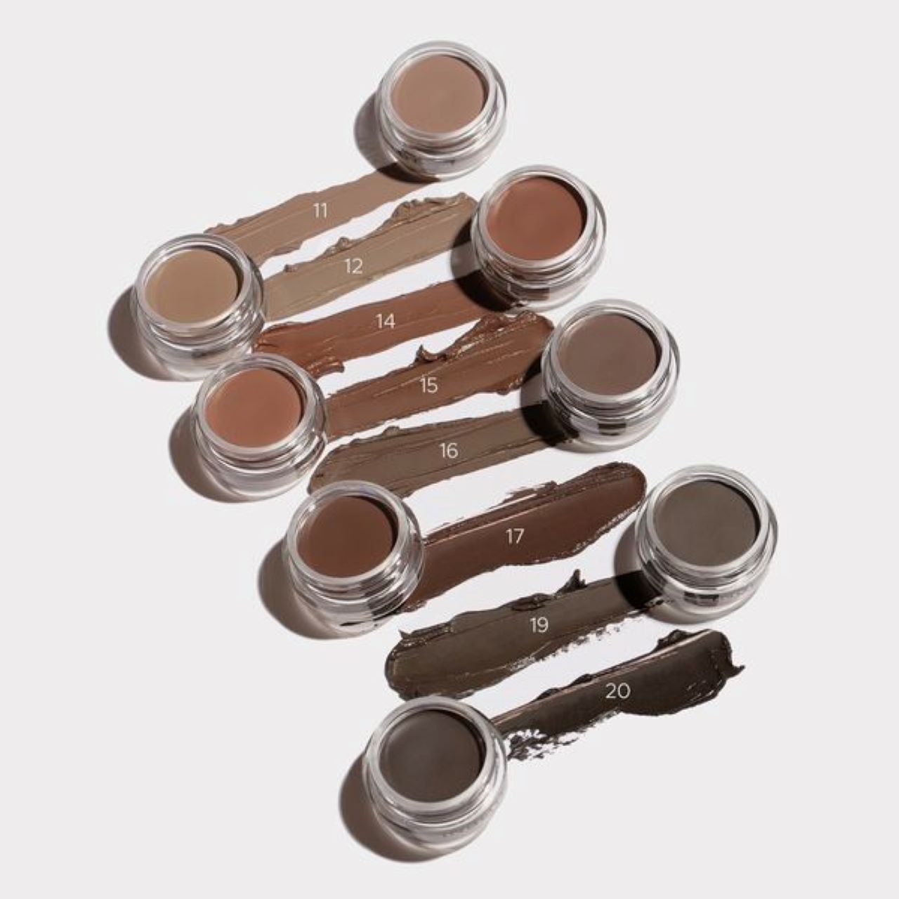 Bộ trang điểm mắt gồm Gel kẻ mày lâu trôi AMC Brow Liner + cọ trang điểm 17TL INGLOT