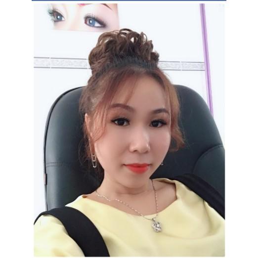 Búi rối tóc giả thời trang trung niên dầy đẹp