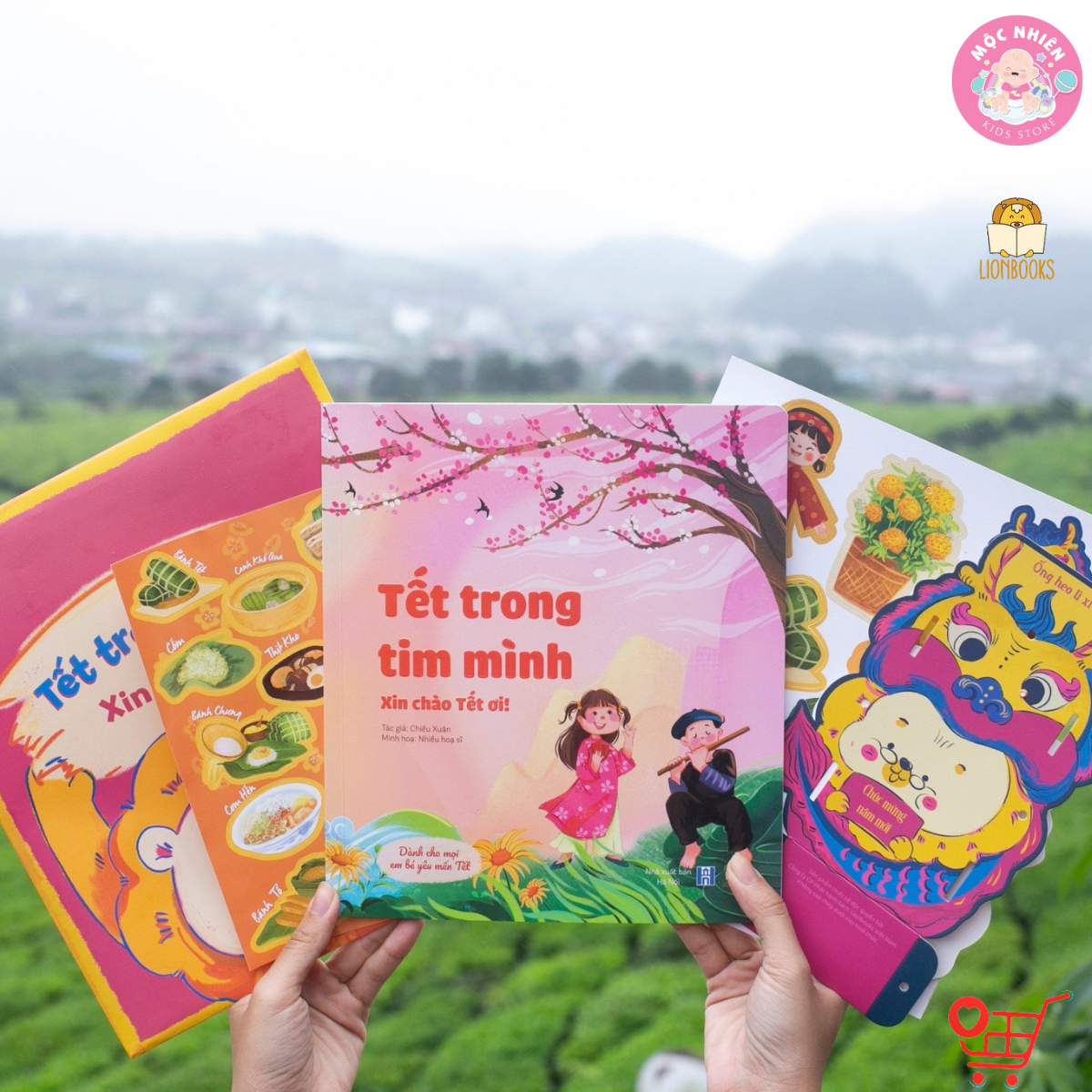 Sách Tết 2024 - Tết Trong Tim Mình - Xin Chào Tết Ơi - LionBooks