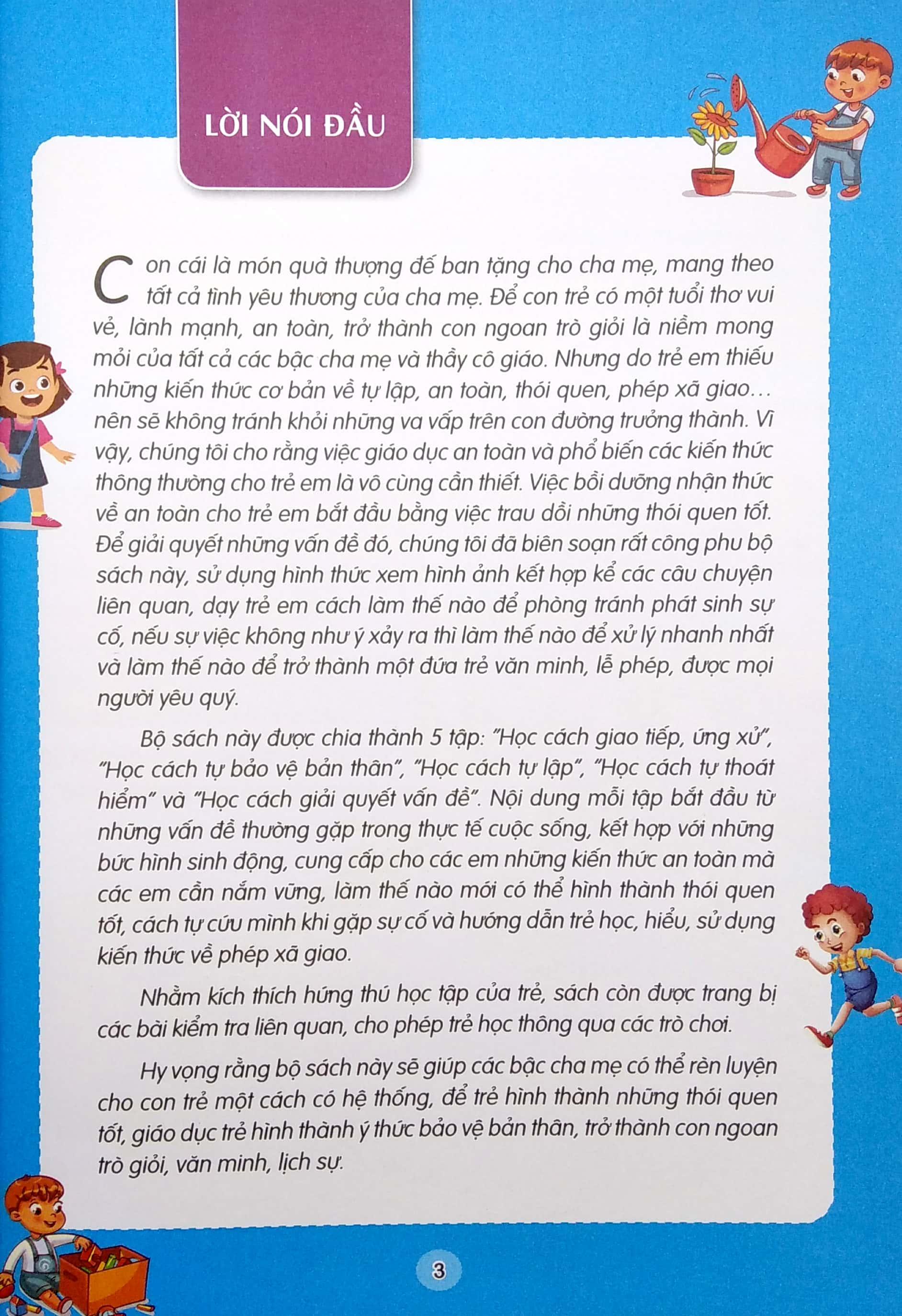 Sách - Kỹ Năng Sống Giúp Trẻ Phát Triển - Học Cách Tự Lập