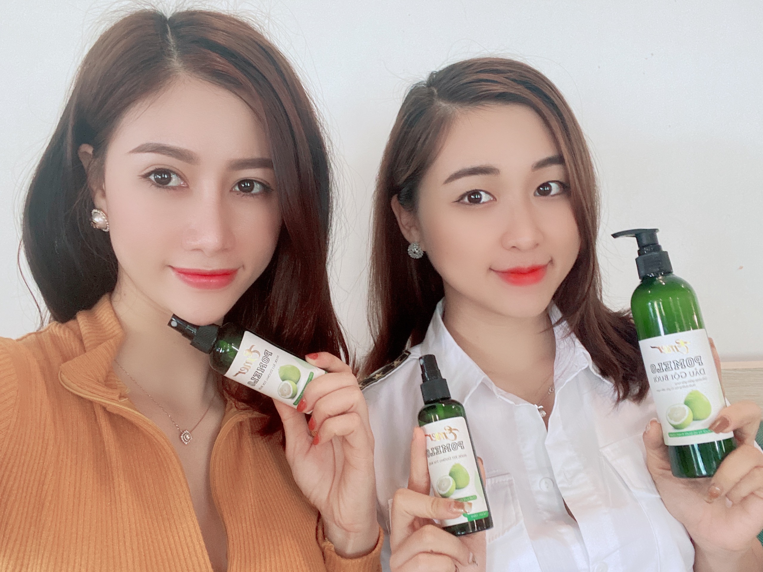 Dầu Gội Bưởi Pomelo EMER giúp giảm rụng, kích thích mọc tóc, phục hồi hư tổn 300ml