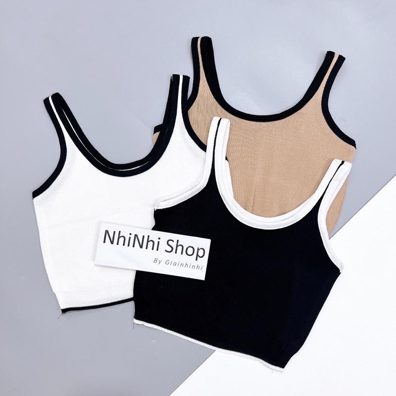 Set áo len khoác ngoài tay cộc, Áo kiểu len mịn ngắn tay SE1580 - NhiNhi Shop