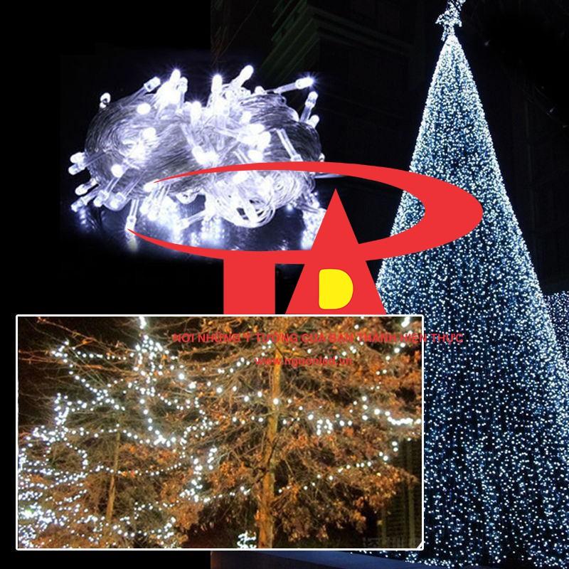 Combo (100 Dây Đèn Led Chớp 5m, Loại Tốt, Trang Trí Noel