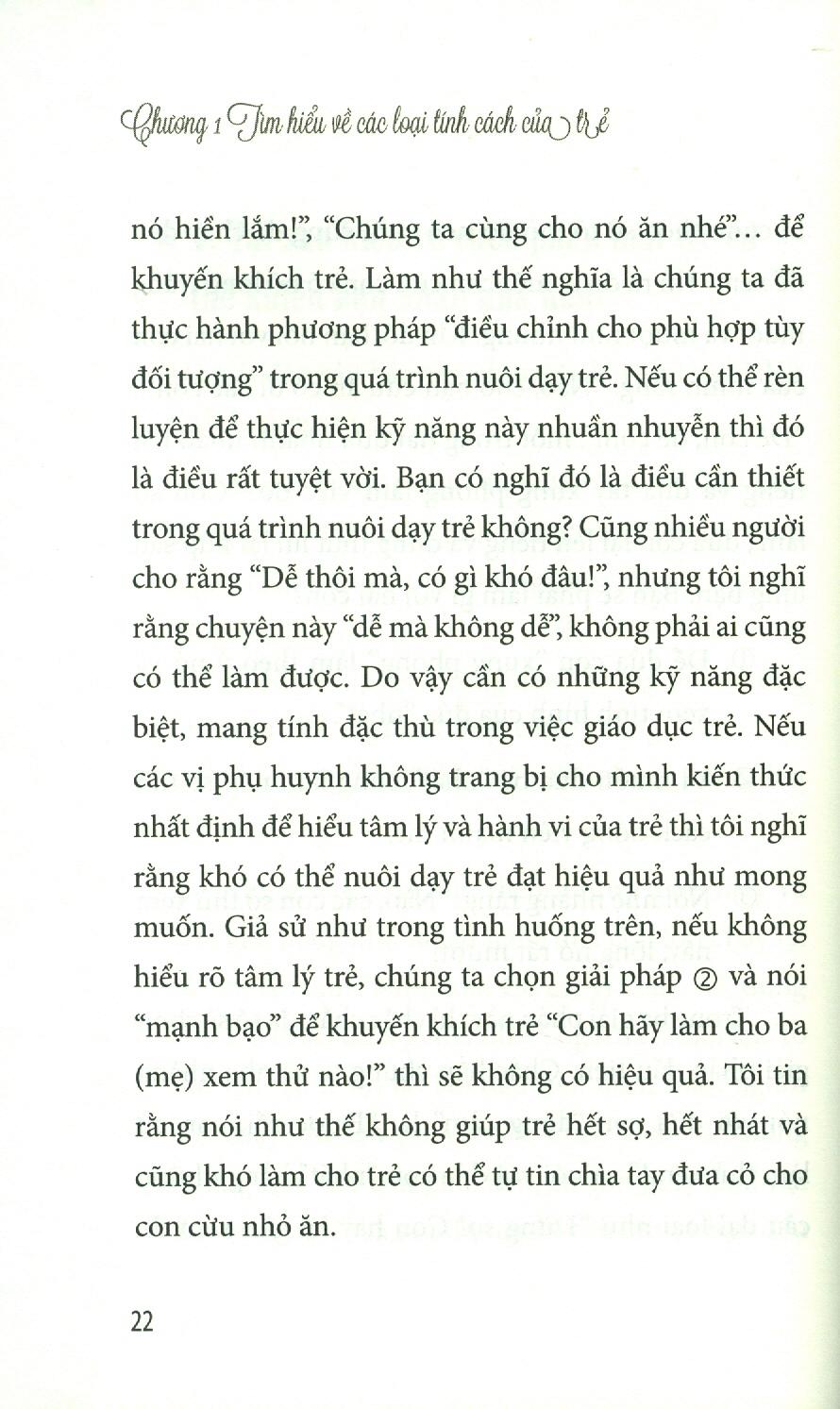 Dạy Con Theo Cá Tính Của Con (Tái Bản 2023)