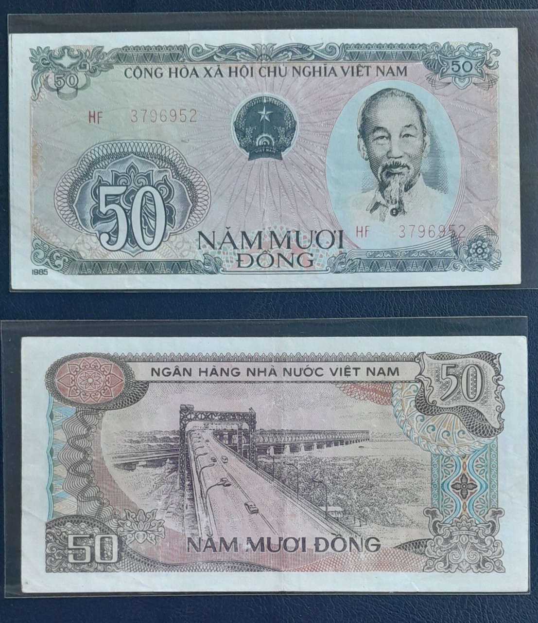 Sưu tầm 50 đồng năm 1985