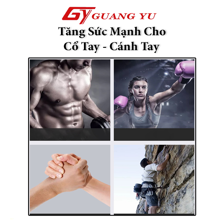 Dụng cụ tập tay chữ U Guang Yu tập cơ tay cổ tay loại cao cấp dẻo dễ tập