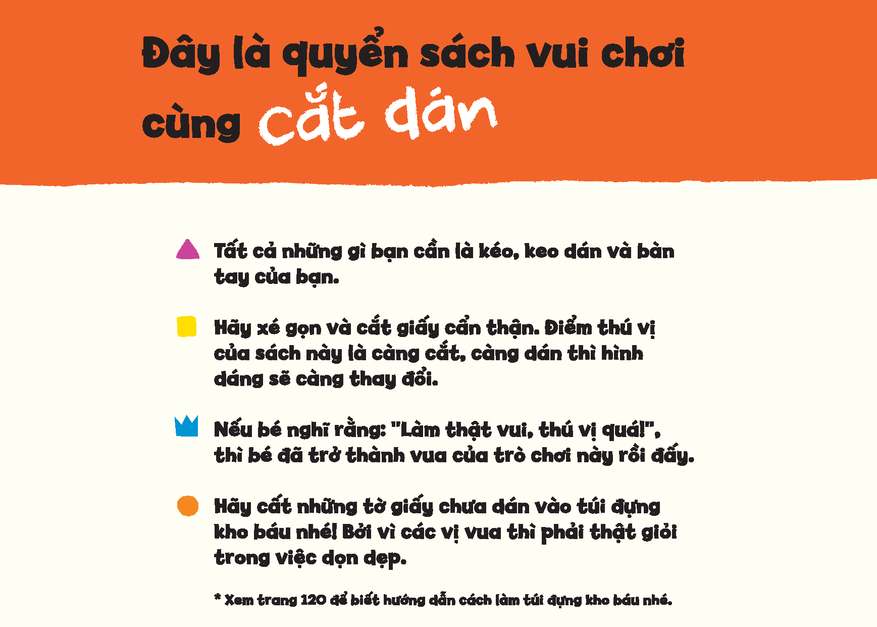 Sách - Dtpbooks - Cắt Dán Thật Vui! - Tủ sách vui để học