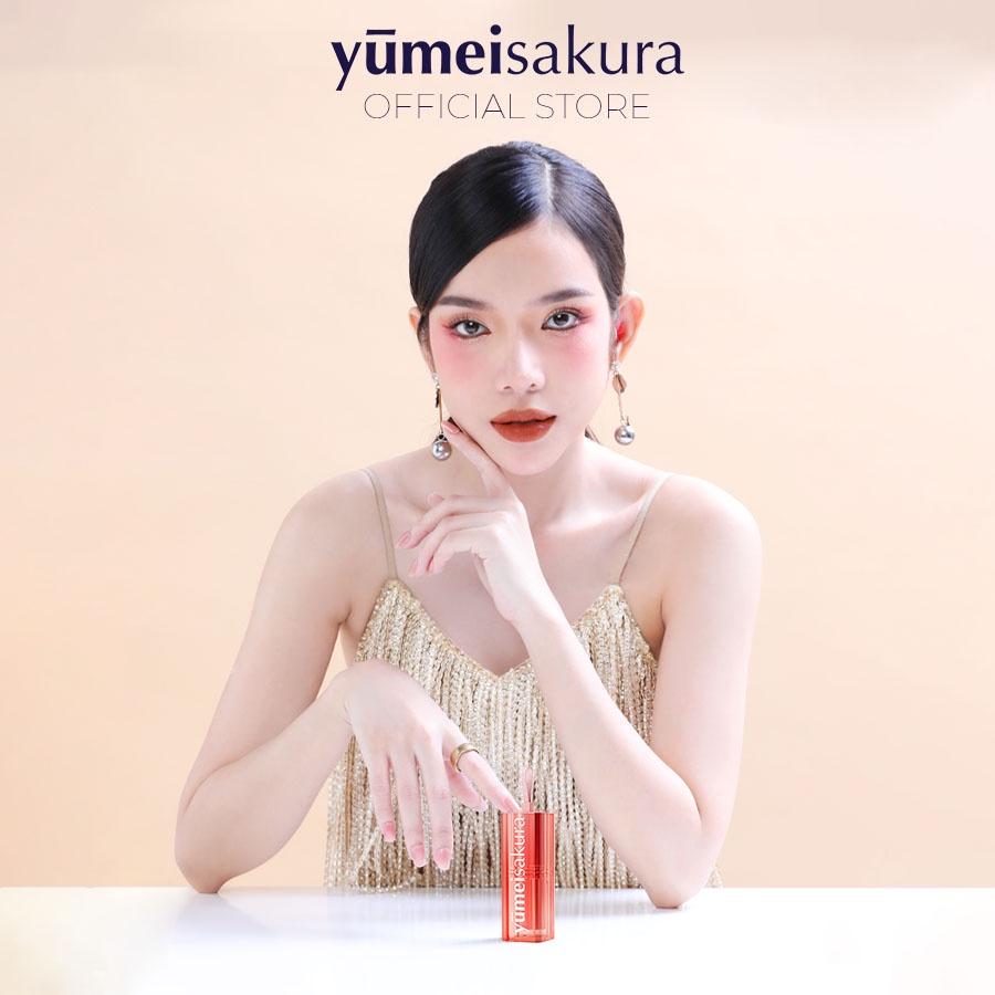 Son Thỏi Lì Mịn Chotto Matte Yumeisakura Cam Nâu Đất Bronze Orange Pink Lipstick YMS16 3.5g