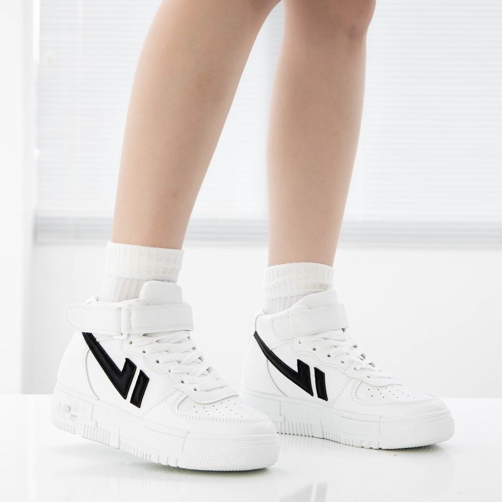 Giày Thể Thao Nữ thời trang MWC giày sneaker cổ cao năng động trẻ trung siêu hot NUTT- 0597