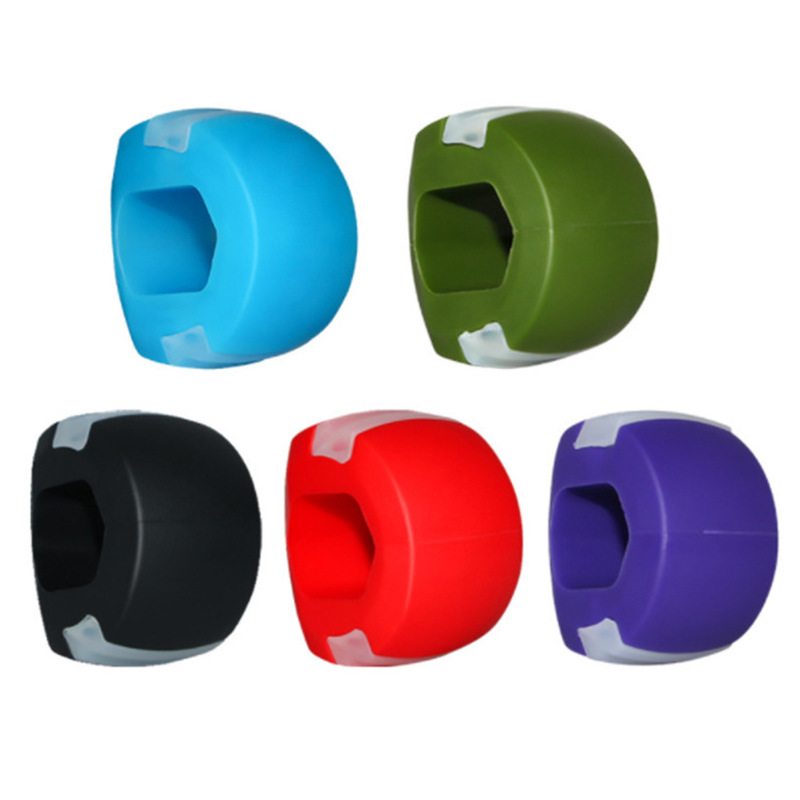 2023 Thể dục Jawline Bài tập căng thẳng Bóng mặt Huấn luyện viên Huấn luyện viên Huấn luyện Color: Purple