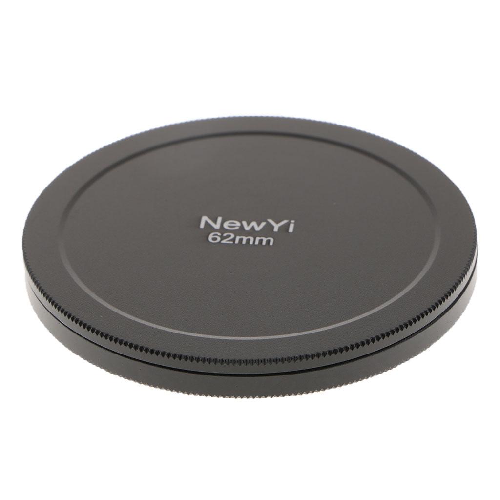62 mm/2.44 inch Metal UV CPL Filter Case Protection Box Lens Cover Stack Storage Cap