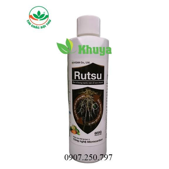 Phân bón hữu cơ Root 101 / Rutsu chai 500ml Vidan Ra rễ mạnh và khỏe