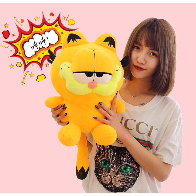 Gấu Bông Mèo Vàng Garfield Siêu Dễ Thương Hài Hước (25cm) Mèo Béo Siêu Quậy Garfield Đáng Yêu Hàng  Cao Cấp