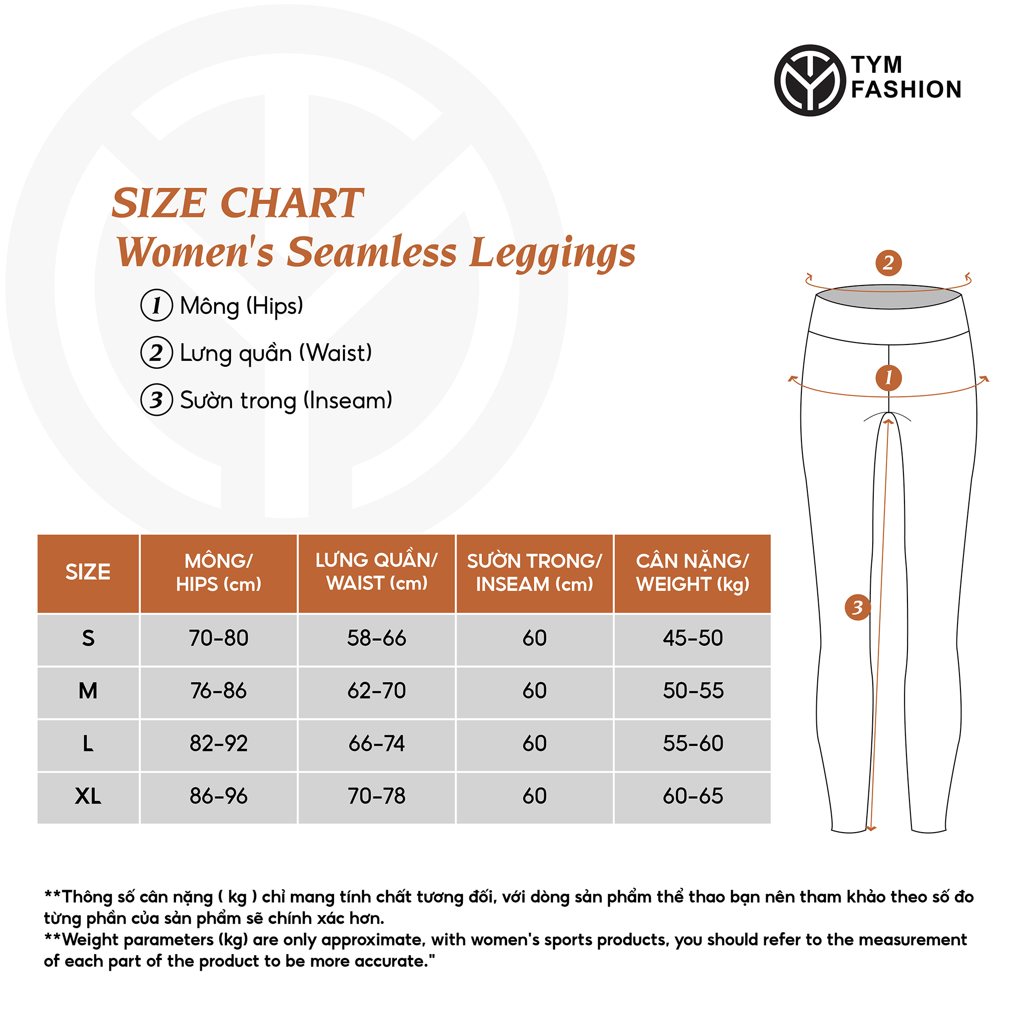 Quần Legging Thể Thao Nữ Seamless TYM - Chất liệu cao cấp - Họa tiết, logo dệt nổi S-LGT001 - TYM FASHION