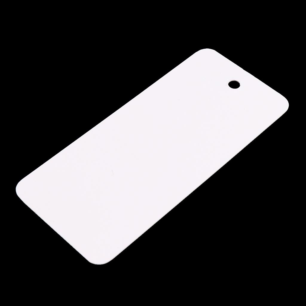 200 Pcs Blank Clothing Tag Gift Label Card for Business and Domestic