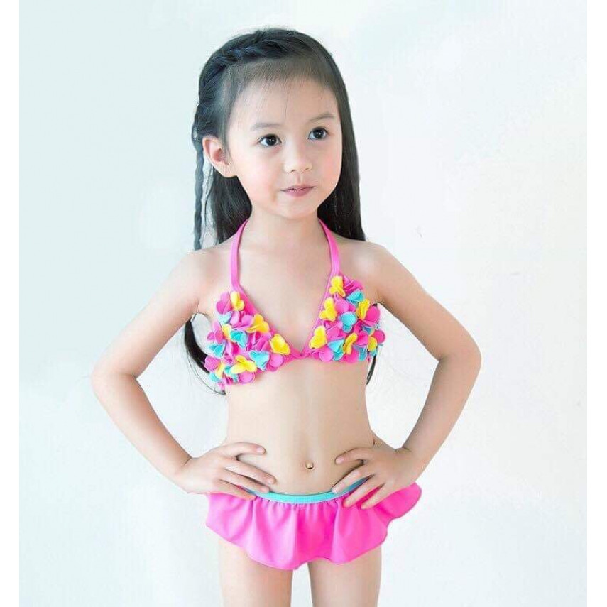 BIKINI BÉ GÁI HOA GIÚN XINH