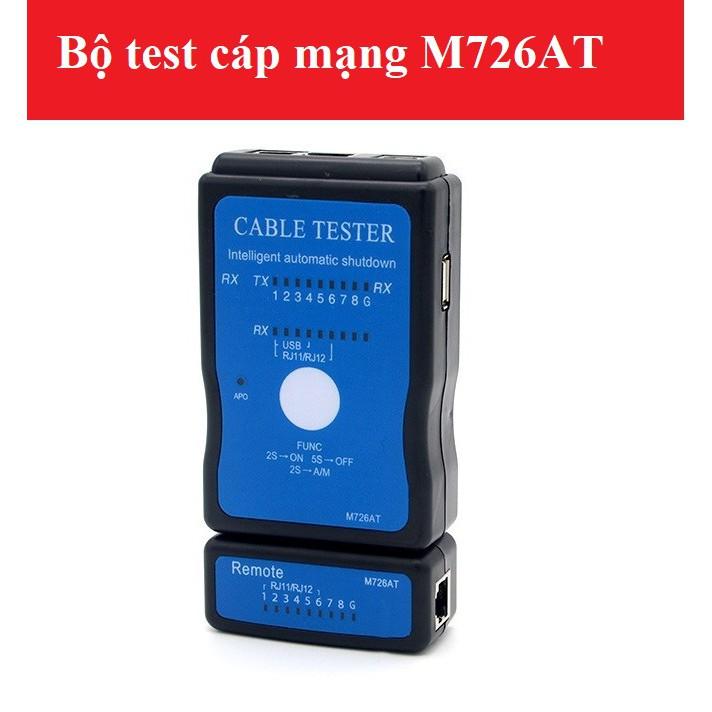 Bộ test cáp mạng RJ45/RJ11/USB đa năng M726AT