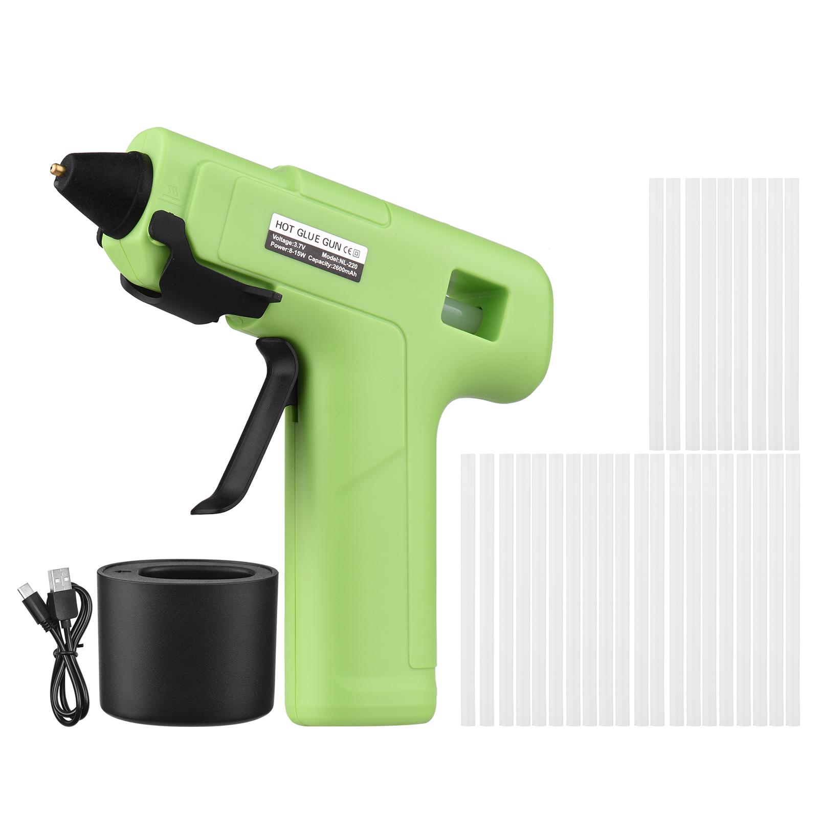 Rechargeable Hot Melt Glue Machine Children's Cordless Portable Small Handheld Manual DIY Glue Machine for Toy Repair Glass Small Accessories Bonding