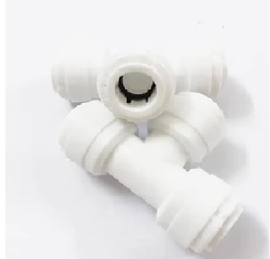 T Nối Nhanh 3 Đầu Ra Dây 6mm Hoặc Dây 10mm - Phụ Kiện Máy Lọc Nước