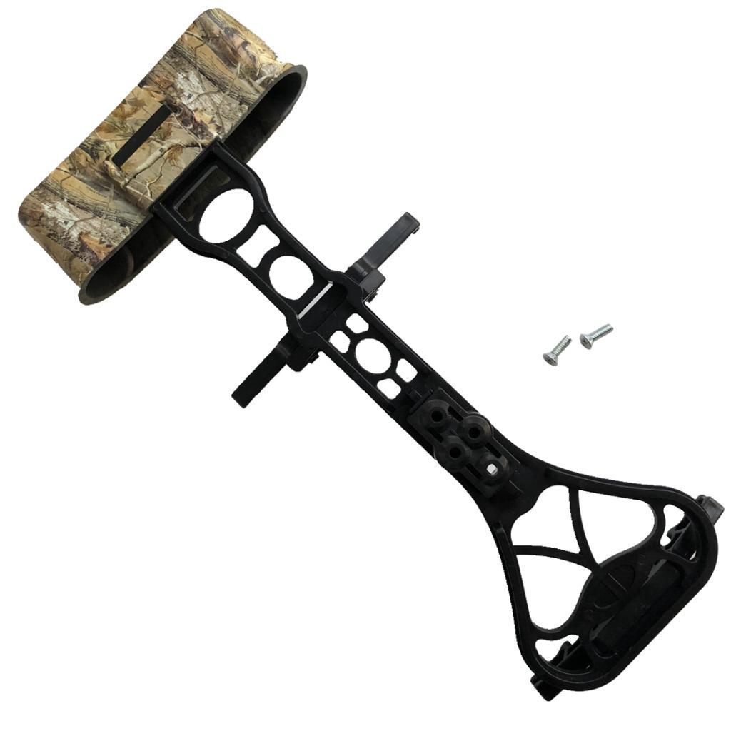 2x Universal Silent Bow Hunting 6-Arrow Quiver Quick Release Archery Quiver