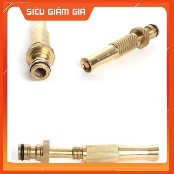 Bộ dây vòi xịt nước rửa xe, tưới cây . tăng áp 3 lần, loại 3m,5m 206587 cút sập,nối vàng+ tặng mở chai
