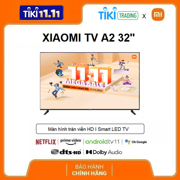 Android Tivi Xiaomi HD 32 inch A2 L32M7-EAVN - Model 2022