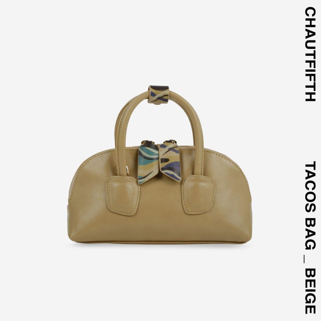 Túi xách TACOS màu beige - CHAUTFIFTH