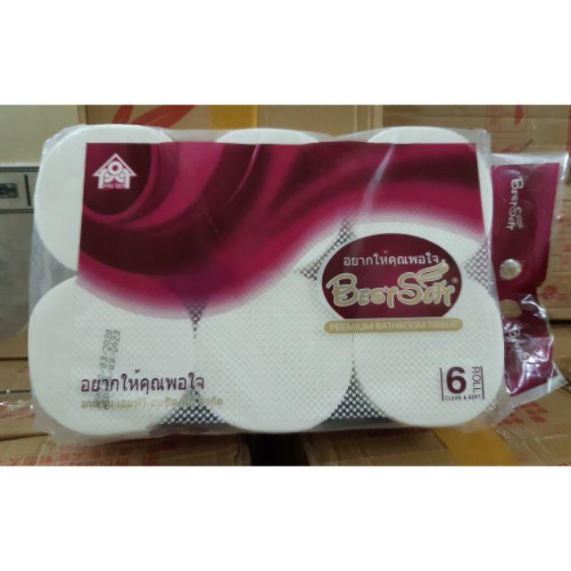 COMBO 3 LÓC GIẤY BEST SOFT THÁI LAN LOẠI 6 CUỘN - THÁI LAN [ TÂN BÌNH ]