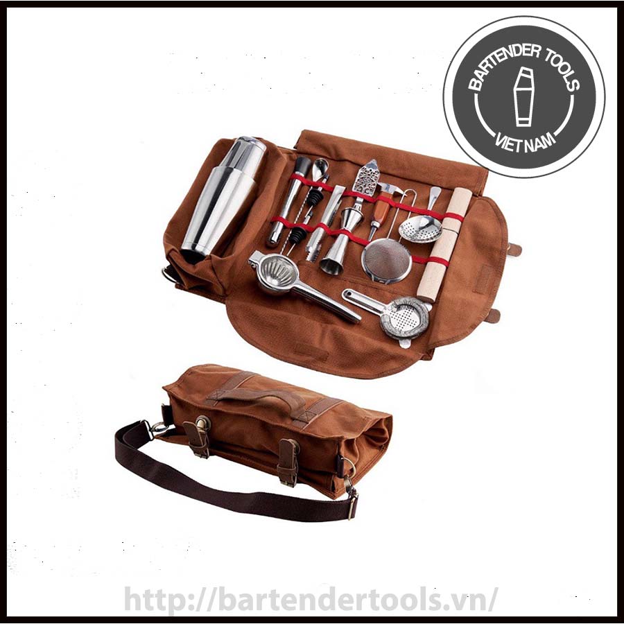 Cặp đựng dụng cụ pha chế - Bag of bartender tools