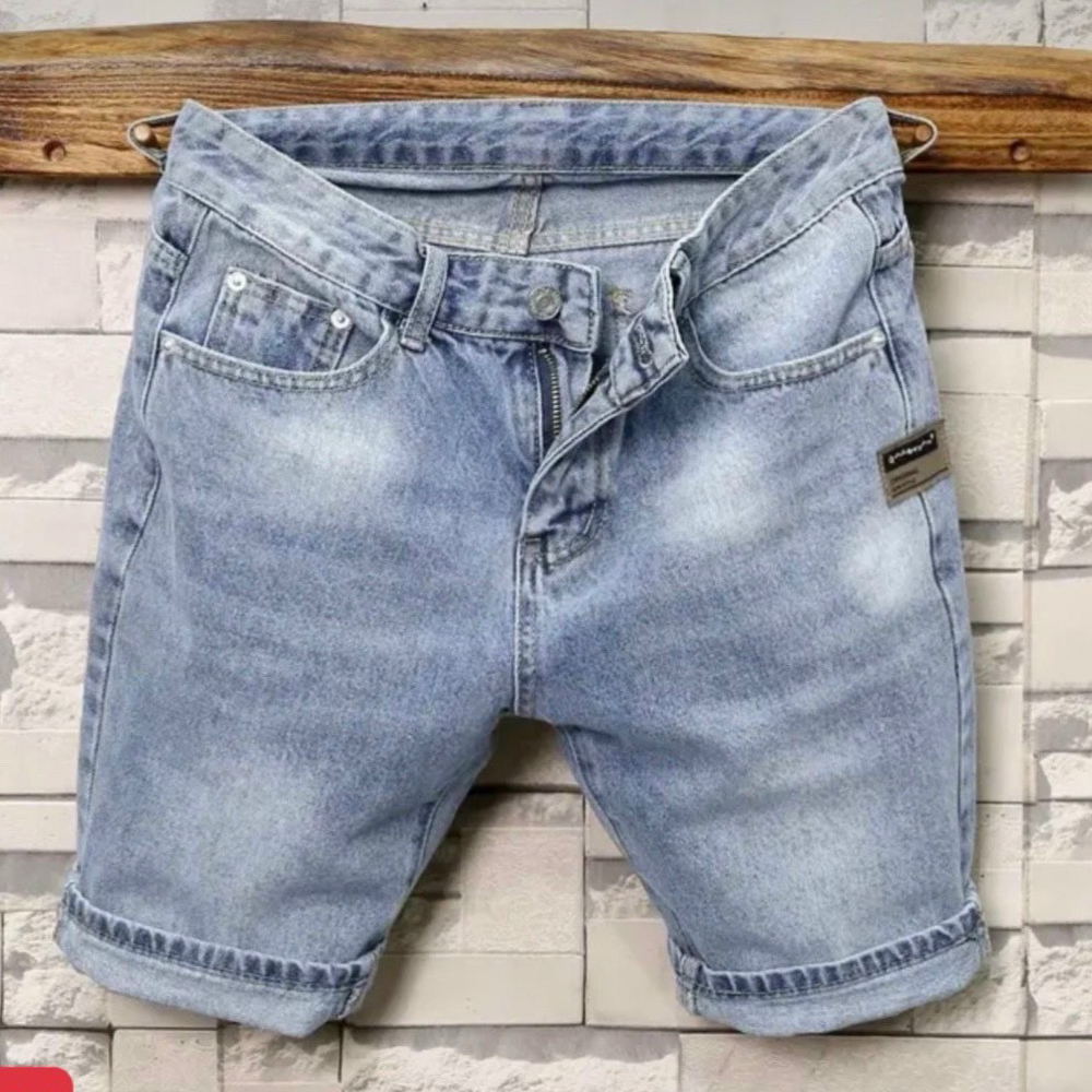 Quần Short Jean Nam co dãn kiểu dáng trẻ trung đơn giản Thương Hiệu Chandi, quần sọt mẫu mới xu hướng 2022 QSJN214