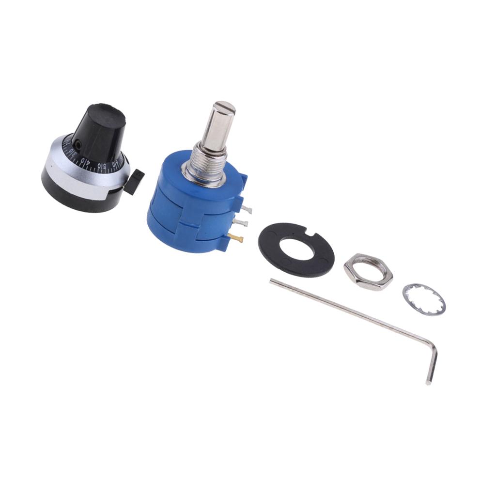 10K Ohm 3590S-2-103L Wirewound Chiết Áp Multiturn Tính Mặt Xoay